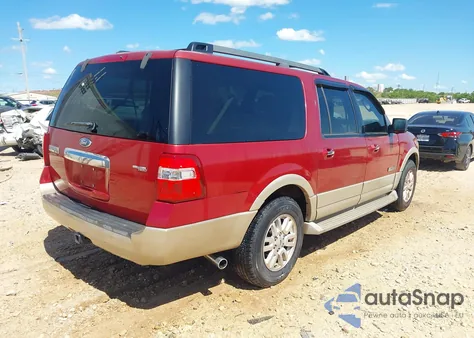2007 Ford Expedition El Eddie Bauer из США, поврежденный, VIN 1FMFK17537LA33512